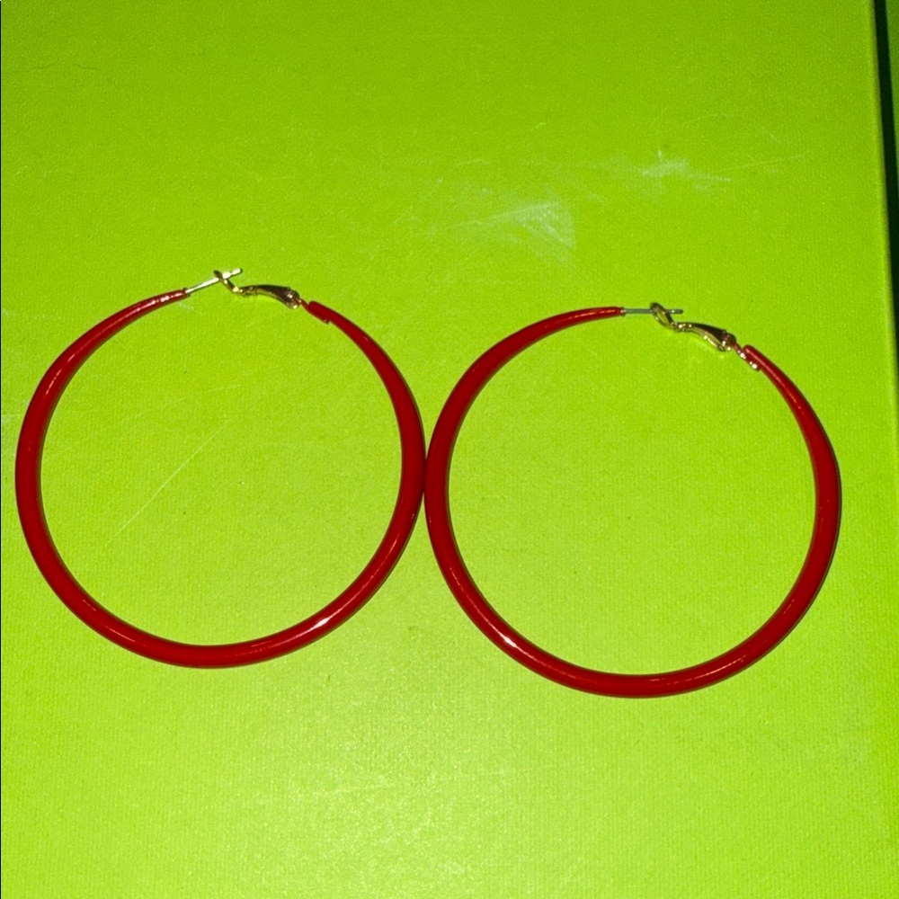 Red Hoops - Picture 2 of 2